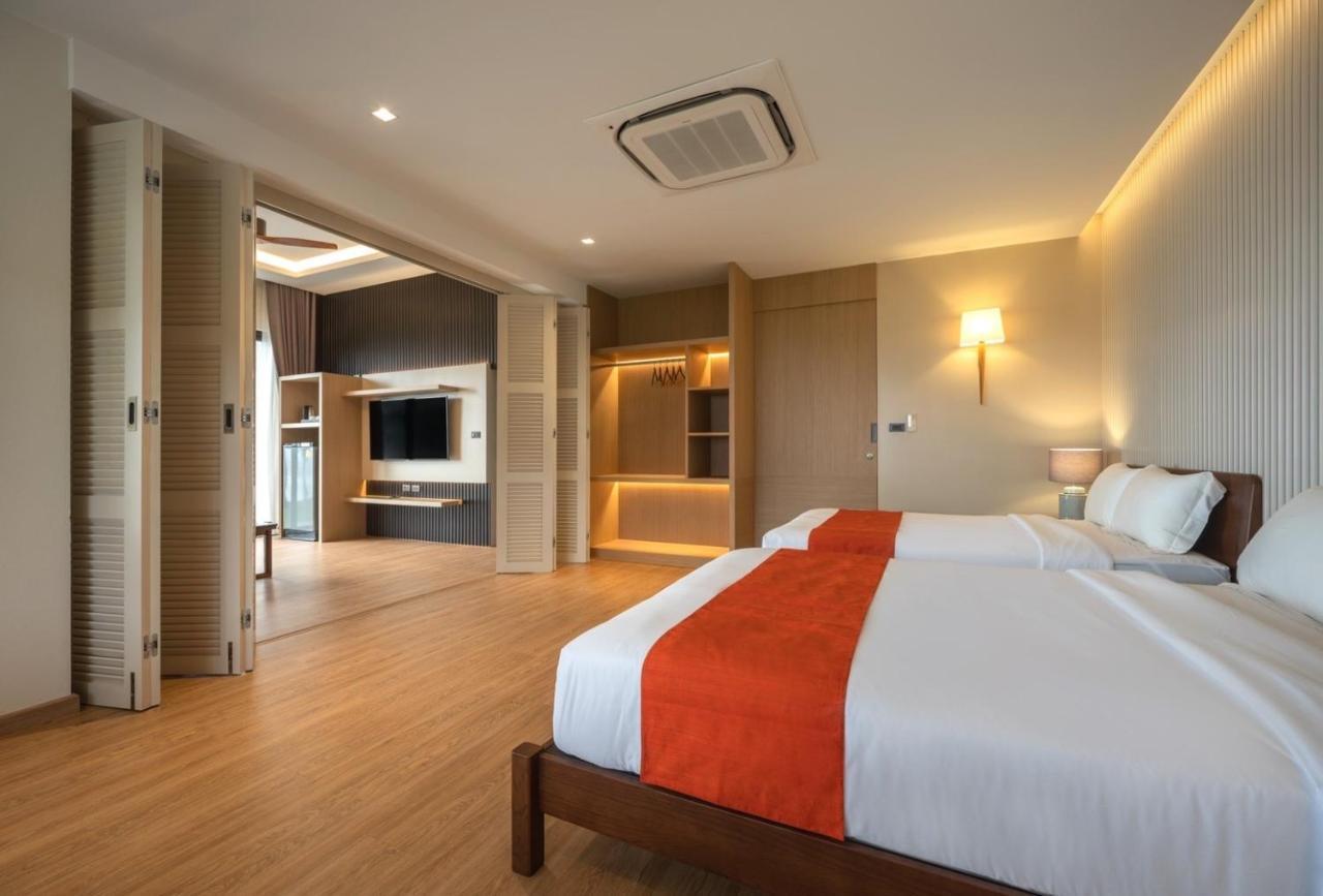 Ban Saithong Beach Resort Bang Saphan Noi Exterior foto