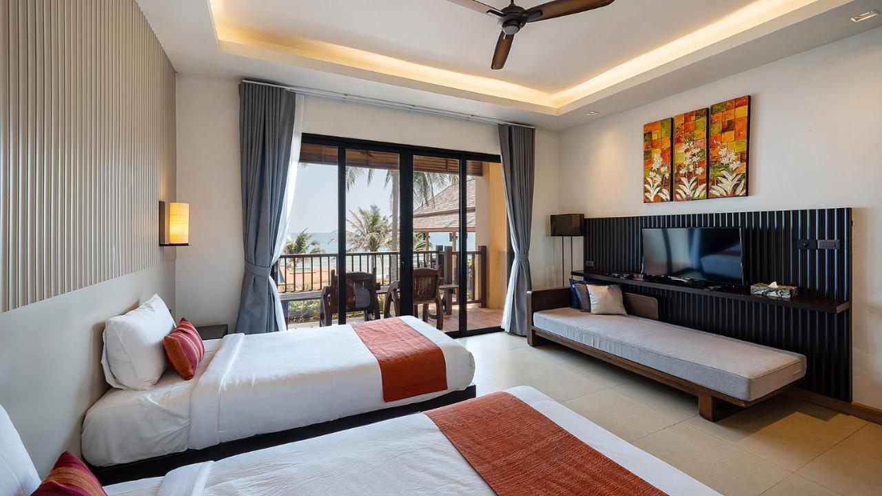 Ban Saithong Beach Resort Bang Saphan Noi Exterior foto